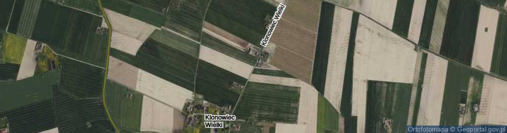 Zdjęcie satelitarne Klonowiec Wielki ul.